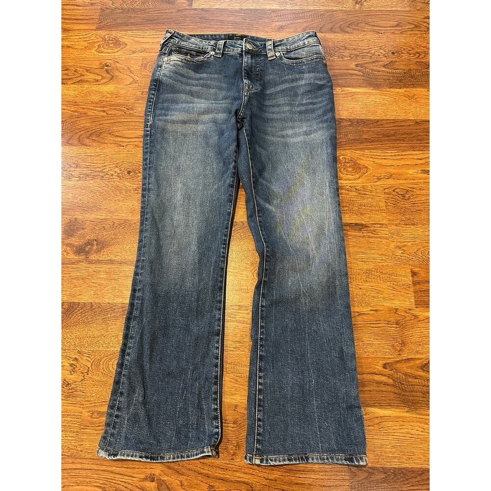 True Religion Becca Bootcut Jeans Women’s 33 Med Wash Mid Rise Denim Y2K Style